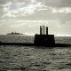 SA Navy submarine SAS Manthatisi. Sept. 21, 2023.