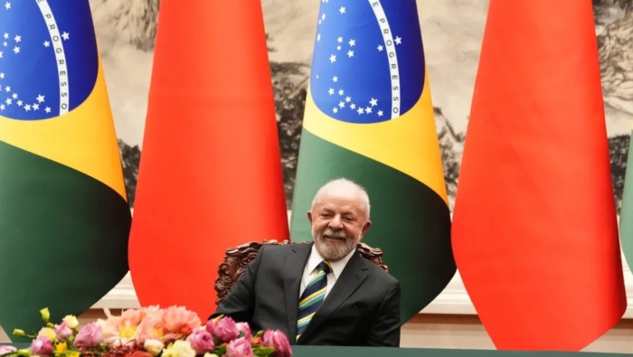 El suceso se produce tras la firma en abril pasado de un memorando de entendimiento entre Lula y su homólogo chino.