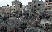 Los bombardeos israelíes sobre la Franja de Gaza se han saldado con más de 11.000 muertos desde el pasado 7 de octubre, la mayoría de ellos niños y mujeres.
