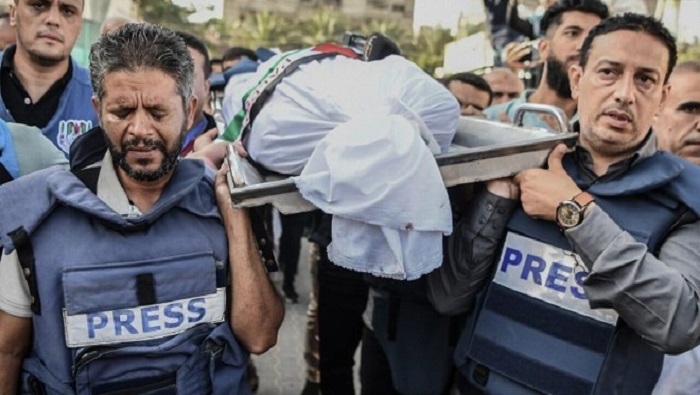 Se trata del mayor número de periodistas asesinados en la historia moderna durante un conflicto armado.