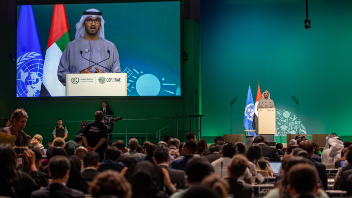 Para el presidente de la COP28, el emiratí Sultán Al Yaber, la declaración adoptada 