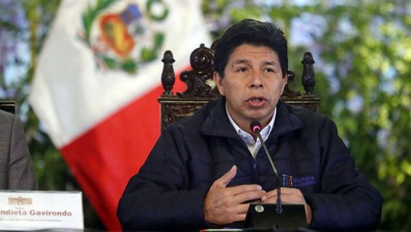 A Castillo se le acusa de cargos de golpe de Estado, por el mensaje que dio al Perú el pasado 7 de diciembre del 2022, donde anunció la disolución del Congreso