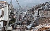 A powerful 7.6 magnitude quake struck Ishikawa prefecture on the Noto Peninsula on the main island of Honshu on Monday. Jan. 2, 2023. 
