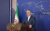 Iranian Foreign Ministry spokesman Nasser Kanaani condemns Israel