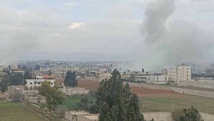 Las detonaciones fueron perceptibles en la ciudad de Sayyeda Zeinab, ubicada a unos diez kilómetros de Damasco.