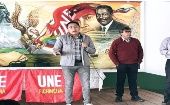 El presidente de la UNE, Andrés Quishpe, declaró que "el Gobierno no ha priorizado la Educación en ninguno de sus planes de inversión".
