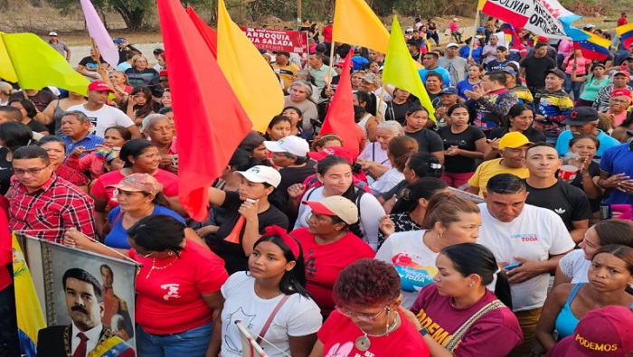 El Partido Socialista Unido de Venezuela (PSUV) invitó a toma las calles “en función de garantizar la paz de Venezuela”.