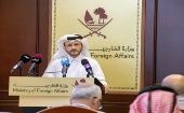 El alto diplomático Mayed al Ansari aseguró que Qatar trabaja en favor del cese permanente de las hostilidades en el enclave y no para una tregua de pocos días.