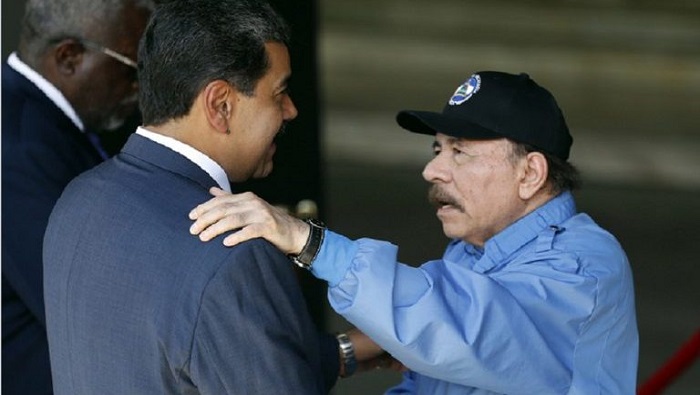 El presidente de Venezuela, Nicolás Maduro, ha mostrado todo su apoyo a su homólogo de Nicaragua, Daniel Ortega.