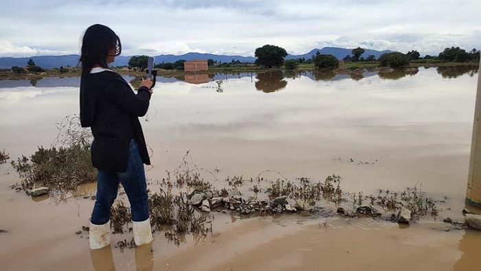 El Servicio Nacional de Meteorología e Hidrología (Senamhi), indicó que existe alerta roja para cinco municipios del departamento de La Paz y cinco en Pando. En los restantes departamentos está activa la alerta naranja.