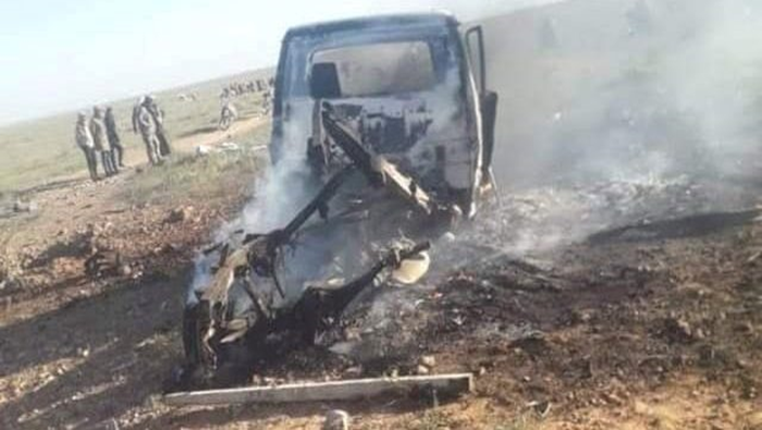 Seis personas perdieron la vida por el estallido de una mina al paso de un vehículo que transportaba a recolectores de trufas en la zona desértica de Haribsha, el pasado 9 de marzo.