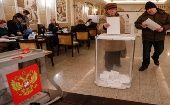 Según el ente electoral ruso entre el  viernes y sábado ejercieron su derecho al sufragio más del 50 por ciento de los votantes.