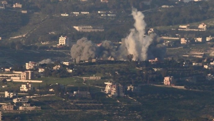 Durante la víspera, las tropas israelíes bombardearon una infraestructura de Hezbolá en el área de Al Nakura.