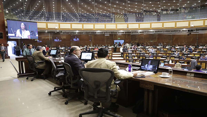 Con el voto de 73 de 131 legisladores presentes, el Parlamento ecuatoriano decidió devolver el proyecto presupuestario al presidente Daniel Noboa.