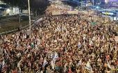 Protests breakout in Israel calling for Prime Minister Benjamin Netanyahu to resign.