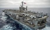 Nuclear aircraft carrier USS George Washington (CVN-73).