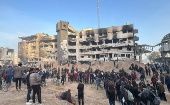 Destroyed Al-Shifa medical center, April 15, 2024