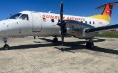 The service was provided by Sunrise Airlines, with departures from the "Hugo Chavez" airport of Cap Haitien. Apr. 21, 2024. 