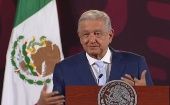 Mexican President Andres Manuel Lopez Obrador, April 2024.