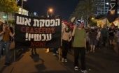 En las manifestaciones, circuló un video que muestra a un rehén acusando al primer ministro israelí, Benjamín Netanyahu, de abandonar a los que están en cautiverio.