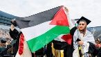La protesta, junto con muchas otras manifestaciones encabezadas por estudiantes en universidades estadounidenses, se produce en medio de la mortífera guerra de Israel contra Gaza.