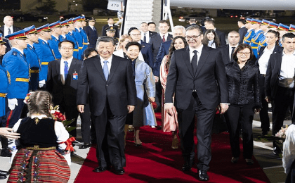 El presidente Vučić manifestó que Xi Jinping es un amigo de la nación serbia y su visita es de valor histórico.