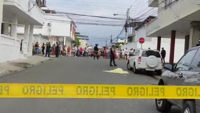 El ataque ocurrió en el barrio Santa Mónica de la ciudad de Manta, provincia de Manabí.
