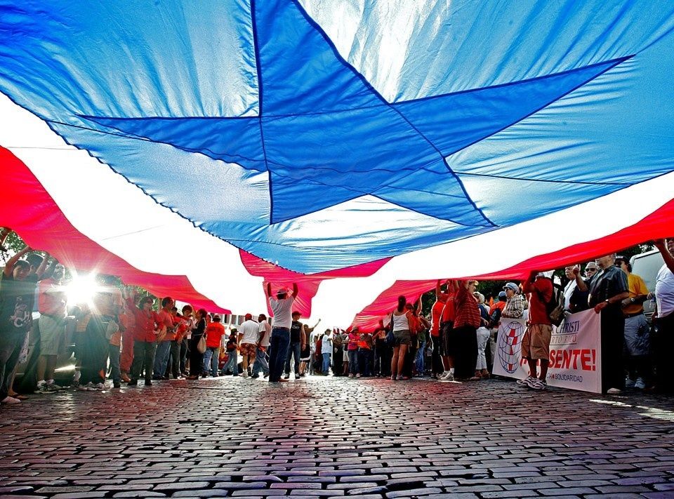 Puertorriqueños marchan anualmente por su independencia