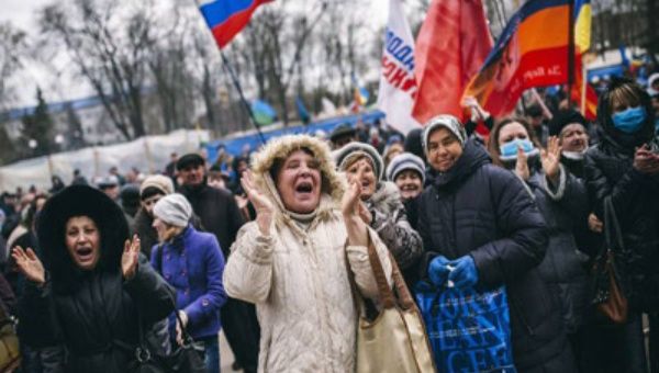 Regiones como Slaviansk y Donetsk se han declarado a favor de Rusia y en contra del autoproclamado gobierno de Kiev (Foto:heraldo.es)