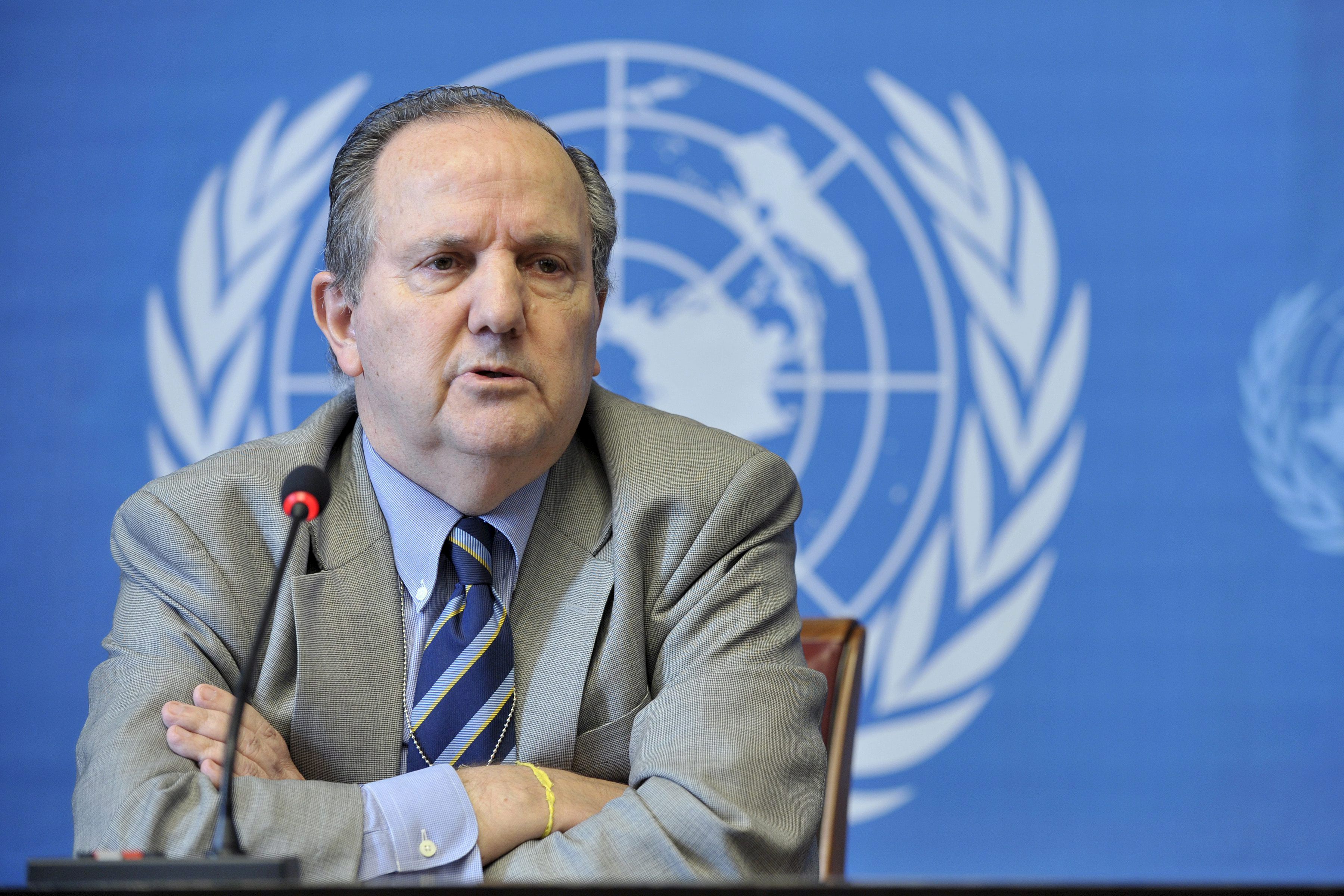 El relator de la ONU, Juan Méndez, dijo que las personas son víctimas de tortura desde el momento que son detenidos hasta que son puestos a la orden de la justicia.