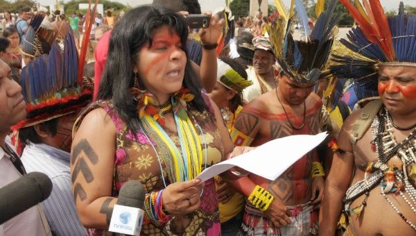 Movilizaciones indígenas en Brasil