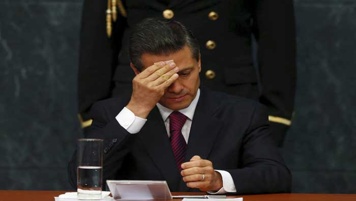 La pérdida de popularidad de Peña Nieto quedó en evidencia tras los últimos comicios