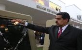 Maduro rinde homenaje al Comandante eterno Hugo Chávez. 