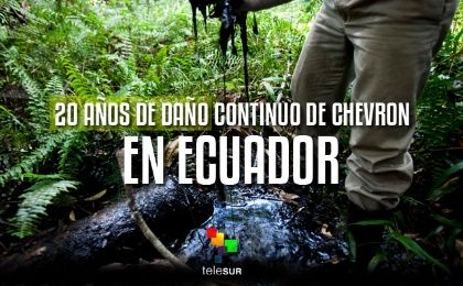 Daños de Chevron en Ecuador