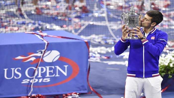 Djokovic conquistó tres de los cuatro Grand Slam que ha disputado en la temporada