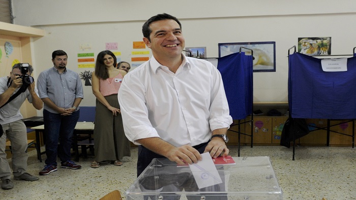 Tsipras declaró que es necesario salir de lo viejo.