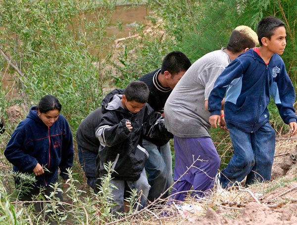 El alza del número de niños que intentaron cruzar hacia EE.UU. se registró en el mes de agostó