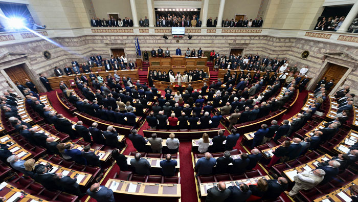 Este domingo realizarán la elección del nuevo presidente del Parlamento griego.