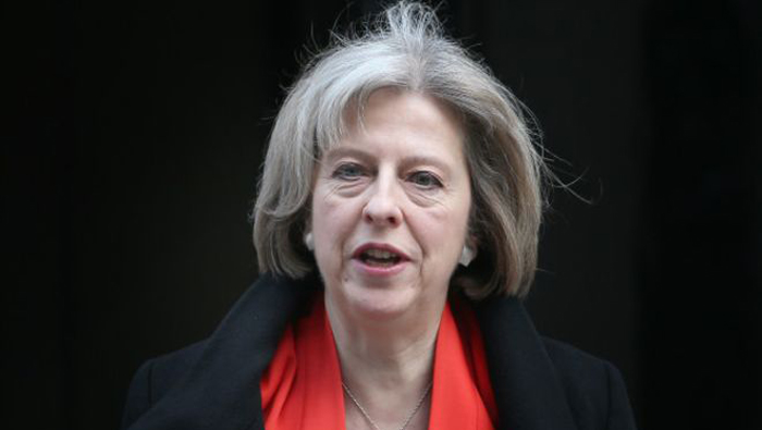 La ministra del Interior, Theresa May, indicó que aunque miles de personas quisieran vivir en el Reino Unido, hay un límite en la cantidad de inmigrantes para dar asilo en su país.