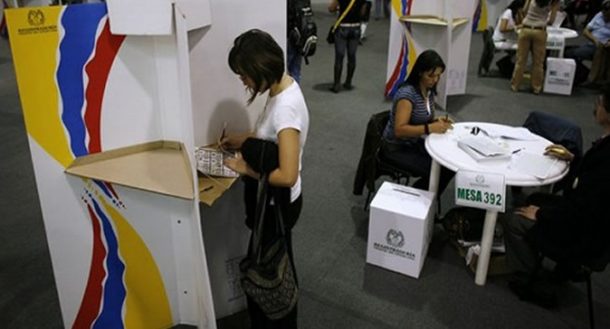 El pueblo colombiano espera un cambio del sistema electoral.