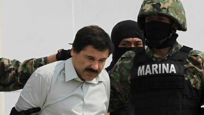 EL chapo fue capturado el 8 de enero en Los Mochis, Sinaloa