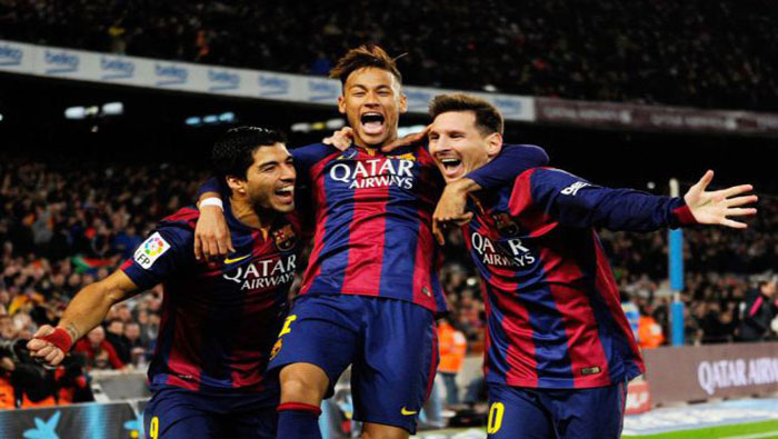 Suárez, Neymar y Messi son el tridente más temido del mundo.
