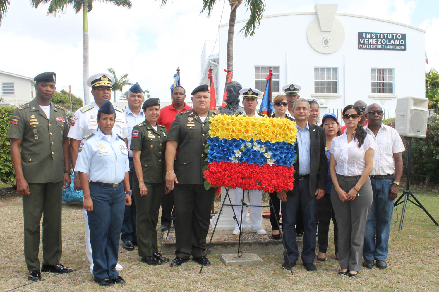 Los actos se hicieron en el Instituto Venezolano para la Cultura y la Cooperación en Barbados.