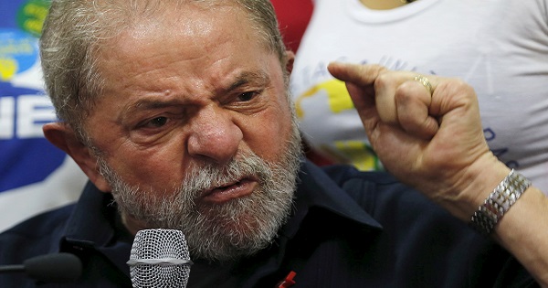 Lula mostró su molestia por las acciones que han emprendido contra él.