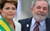 Maduro sostuvo que el liderazgo de Lula y Dilma se lo han ganado a través de luchas sociales valoradas por las grandes mayorías.
