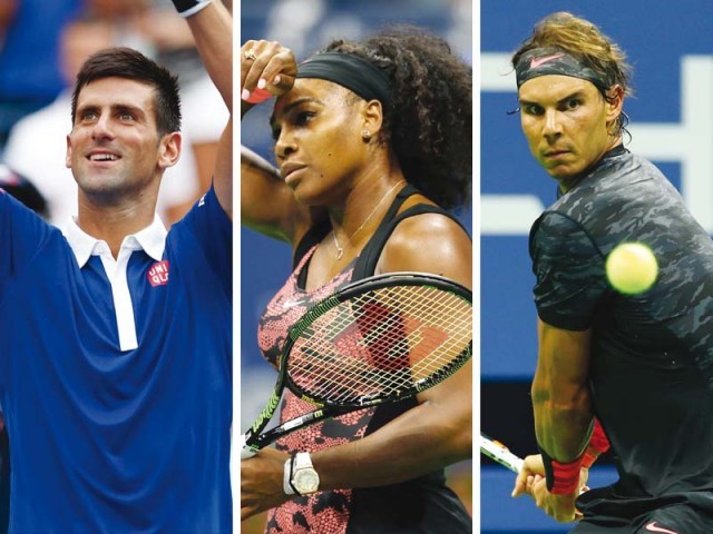 Los tres Nadal, Serena y Djokovic siguen firmes en Indian Wells.