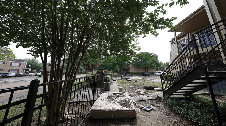 Una de las zonas más afectadas es la de Greenspoint, distrito donde residen ciudadanos latinos, al norte de la ciudad de Texas.