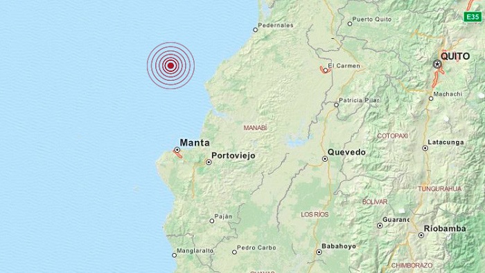 Nuevos sismos se registran en las costas del país ecuatoriano.