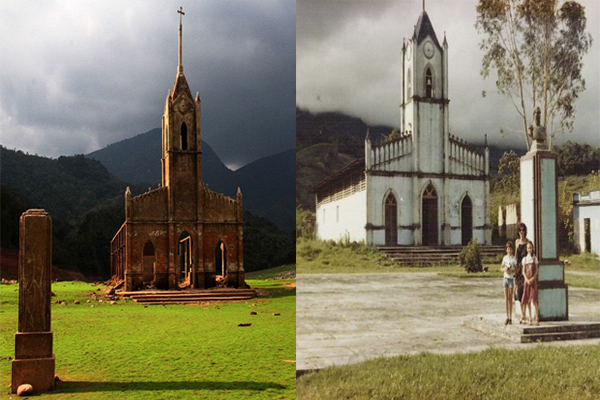 Actualmente, se puede apreciar lo que quedó de la iglesia de San Isidro Labrador, un templo de 26 metros de altura que se terminó en 1953.