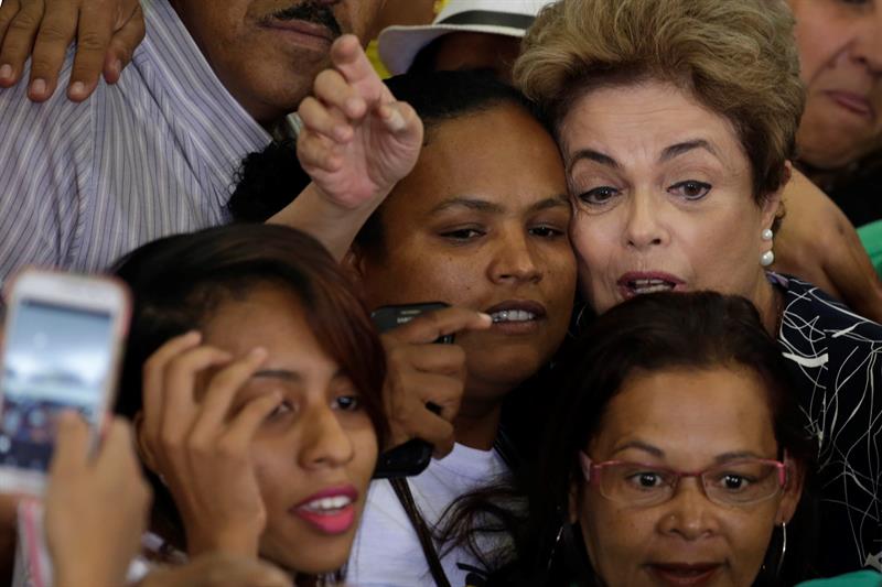 Crisis en Brasil fue armada por corruptos contra Rousseff